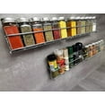 thumbnail image 5 of Wall mounted spice rack organizer for cabinets. Spice rack. Condiment organizer. Pantry door organizer. spice storage, 5 of 8
