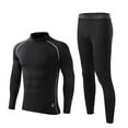 thumbnail image 1 of Mens Thermal Underwear Mens Plush Thickening And Quick Heating Clothing Pant Set, 1 of 6