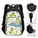 thumbnail image 3 of Balery Cartoon Frogs Mochila con carga USB para hombre y mujer - Mochila impermeable y antirrobo para laptop con puerto USB para viajes, trabajo, 3 of 7