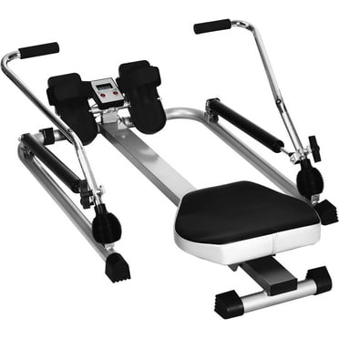 Rowing Machines for Home Use- SPORFIT Rowing Machine Foldable w/Adjustable Resistance & LCD Monitor for Cardio Exercise, Compact for Home Workout Tone Muscle Improve Heart Health