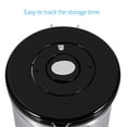 thumbnail image 2 of HURRISE Coffee Stainless Steel Container,Kitchen Sotrage Large Airtight Canister for Coffee,Silver, 2 of 7