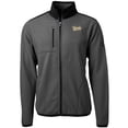 thumbnail image 2 of Men's Cutter & Buck  Gray/Black Vanderbilt Commodores Vault Cascade Eco Sherpa Fleece Full-Zip Jacket, 2 of 3