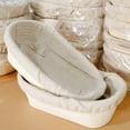 thumbnail image 5 of Grandest Birch Bread Proofing Basket Cover Food Grade Washable Cotton Flax Reusable Oval Dough Proofing Bowl Liner Baking Accessor, 5 of 8