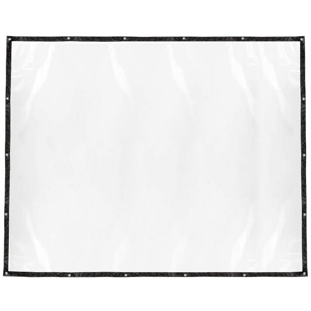 Bâche Transparente Imperméable avec Œillets Couverture de Plante en PVC pour Patio