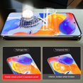thumbnail image 4 of Película De Hidrogel Suave Delantera Y Trasera 3 En 1 Para Samsung Galaxy A54 A34 A14 LTE 4G 5G 2023 Protectora Completa Transparente Protector De Lente De Cámara De Pantalla No Vidrio, 4 of 4