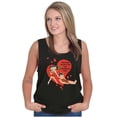 thumbnail image 4 of Betty Boop Caveman Heartbreaker Tank Top Tee Shirt Women Brisco Brands S, 4 of 5