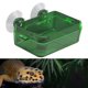 thumbnail image 4 of Alimentador de es con ventosa, cuenco de agua para alimentos, suministros de platos, accesorios, contenedor, lavabo, alimentación para Lguana, 9x6x35cm Verde Gloria Alimentador de reptiles, 4 of 8