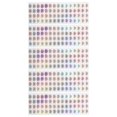 thumbnail image 1 of Qualified Warehouse Tags Adhesive Sticker for Quality Testing 5 Sheets Multi-Color, 1 of 5