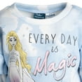 thumbnail image 3 of Disney Frozen Elsa Little Girls Fleece Pullover Sweatshirt Toddler to Big Kid, 3 of 5