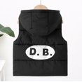 thumbnail image 4 of Vedolay Toddler Baby Boys Coats Long Sleeve Leopard Zip-Up Hooded Coat Fall Winter Black,90, 4 of 5