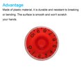 thumbnail image 4 of Unique Bargains Guitar Control Knobs Speed Volume Control Knobs 6x26x13mm Musical Instrument Parts Replacement Red 4 Pack, 4 of 5