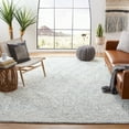 thumbnail image 2 of SAFAVIEH Capri Blair Diamond Wool Area Rug, Ivory/Blue, 8' x 10', 2 of 8