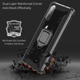 thumbnail image 2 of For Sony Xperia 1 Ii Carbon Fiber Case With Ring Holder, 2 of 5