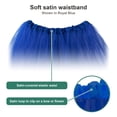 thumbnail image 4 of Adult Tutu Skirt, Classic Elastic 3 Layer Tulle Tutu for Women and Teens - Royal Blue, 4 of 4