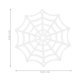 thumbnail image 4 of 150 piezas de telaraña de plástico para Halloween, decoración de telaraña, accesorios decorativos de Halloween, 4 of 8