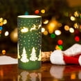 thumbnail image 1 of Ganfancp Decoraciones de Navidad, Atmósfera, Pequeñas Luces de Noche, Regalos de Papá Noel, Sobremesa de Restaurante, Decoraciones de Lámparas de Plástico En Capas Ofertas Del Día 1X Lámpara Ornament, 1 of 4