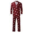 thumbnail image 3 of Family Matching Christmas Set Christmas Matching Jammies For Couples Holiday Santa Sleepwear Set Baby Style, 3 of 5