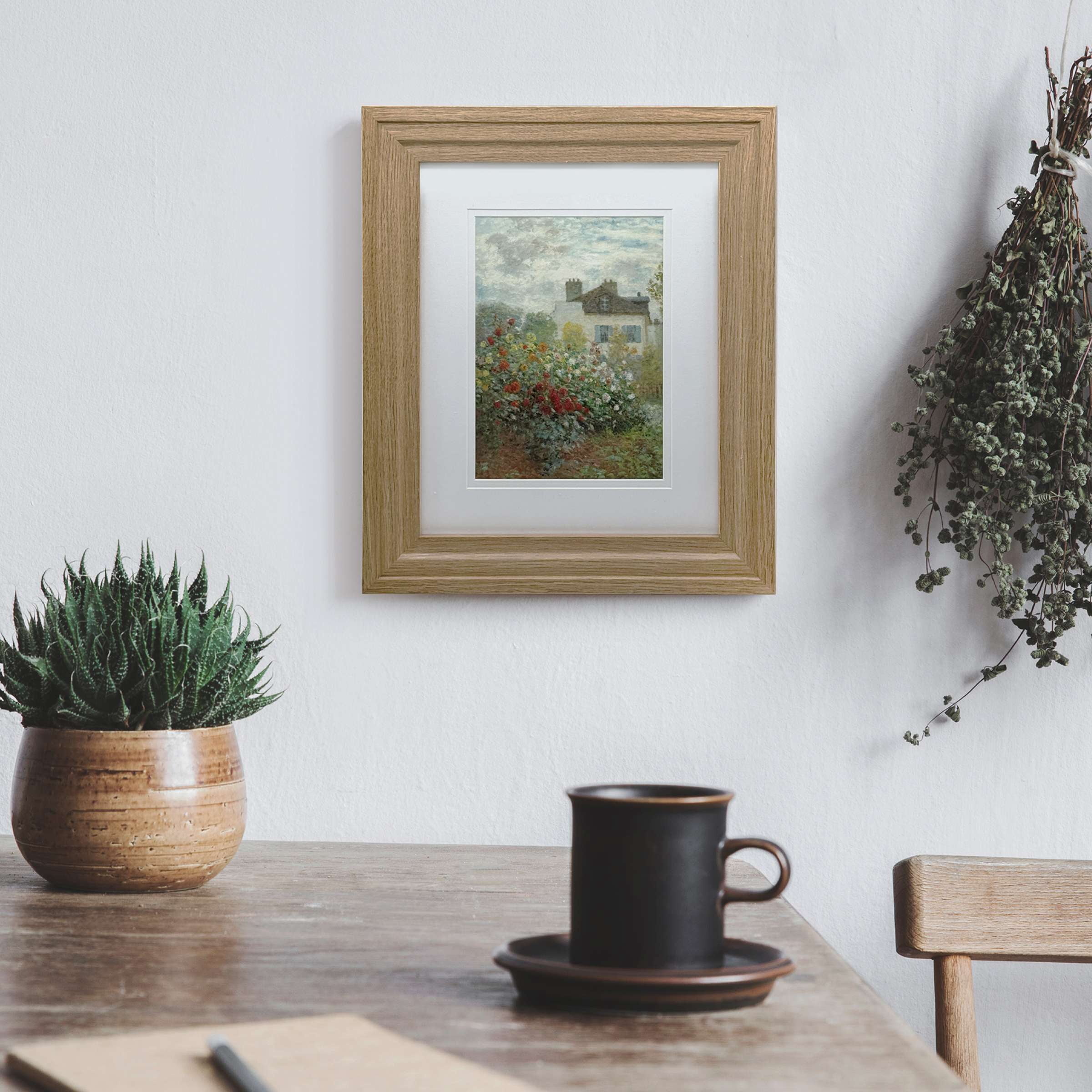 OneDesign Home 8X10 Light Wood Picture Frame