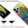thumbnail image 5 of Cactus Desert Case for iPhone 12 Pro Max,Aesthetic Art Design Pattern TPU Shock-proof Cover Case, 5 of 6