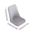 thumbnail image 3 of Oefntac Stretch Chair Cover Soft Thick Pet Friendly Washable Dining Chair Slipcover Protector Kitchen Living Room, 3 of 6