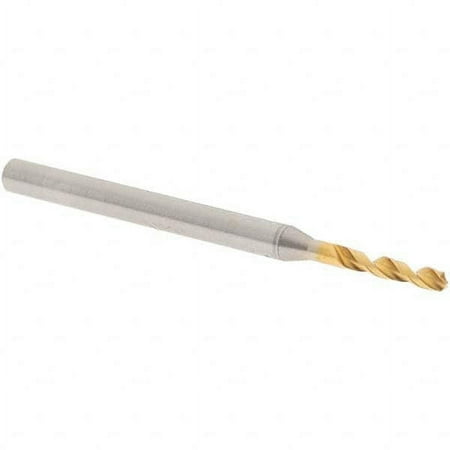 

OSG 61518 Stub Drill Bit: 0.0709 Diam 140deg HSS Coated RH Cut Spiral Flute