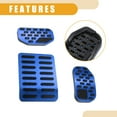 thumbnail image 5 of 1 Set Auto Brake and Gas Accelerator Pedal Pads Rest Pedal Cover for Ford F-150 21-23 Black Red Blue, 5 of 6