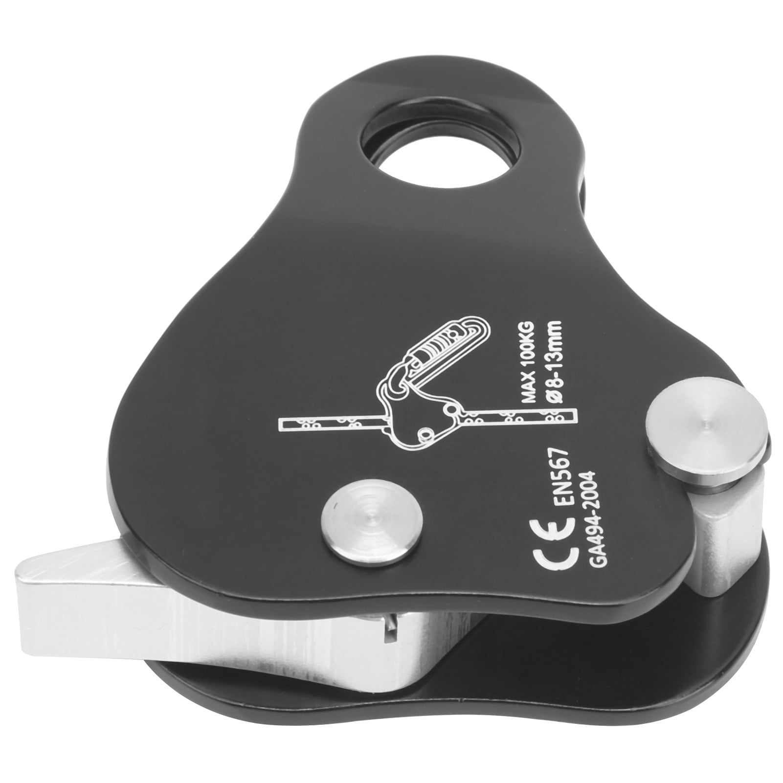 Climbing SelfBraking Grab, Outdoor Rock Climbing Rope Grab Grab Stop