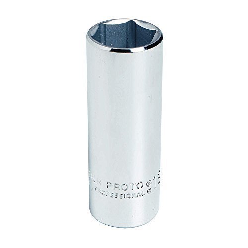 Stanley Proto J5342H Tiefe Stecknuss – 6-Punkt, 1/2 Zoll Antrieb, Größe 1-5/16 Zoll, SAE, Für Hohe Drehmomente