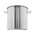 thumbnail image 6 of 37 QT Stainless Steel Seafood Boil Pot With Basket Heavy Duty Cooking Pot W/ Lid, 6 of 16