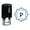 Blue, variant on Printtoo Square Swirl Border Alphabet P Monogram Initial Self Inking Rubber Stamp Office Stationary