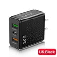 thumbnail image 1 of Cargadores 2 USB-A+1 PD Type-C 30W Cargador para 14 (EE. UU.), 1 of 7