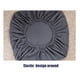 thumbnail image 5 of Funda de sofá Yuarrent Cojín de asiento Protector de muebles Mano de obra Artesanía decorativa Accesorios para el hogar Flexibilidad Fundas de asiento Decoración del hogar Gris claro, 5 of 6