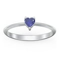 thumbnail image 2 of Heart Birthstone Ring - Blue Sapphire (September), 2 of 6