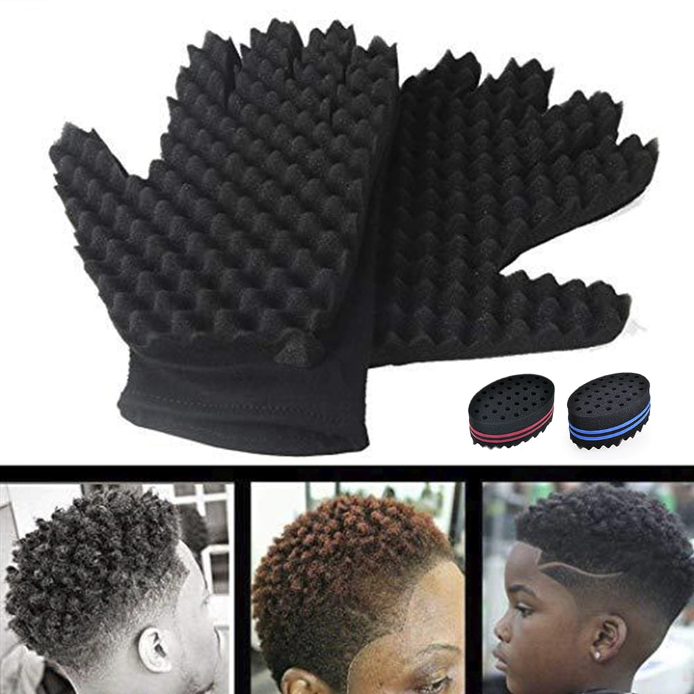 HOTBEST A Hair Sponge, Hair Brush Wave Sponge, For Curls Men Women Kids  Magic Brush Barber Twist Sponge Afros Wave Dreadlocks Small Holes - Walmart .com
