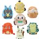 thumbnail image 2 of Mochila de peluche de Rowlet, Lucario, Snorlax, Eevee, Mimikyu, Psyduck, Charmander, Pokémon, juguete de anime, bonito juguete para niños, regalo de cumpleaños, 2 of 5