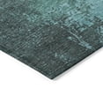 thumbnail image 6 of Dalyn Rugs Machine Washable Indoor/Outdoor Chantille Teal 2'3" x 7'6" Runner Rug, 6 of 7