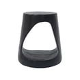 thumbnail image 5 of MGO Hollow Side Table, Wood-like texture, Black Color, 5 of 9