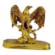 thumbnail image 2 of Figura de águila coleccionable, artesanía, obra de arte, decoración del hogar para mesa de fiesta. dorado, 2 of 6