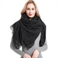 thumbnail image 1 of Bufanda de punto de mujer de invierno de moda chales cálidos casuales abrigo negro Tmvgtek Para estrenar, 1 of 1
