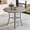 Gray, variant on VECELO 36" Round Dining Table, Kitchen Table Faux Marble with Metal Base for Living Room Kitchen, Black