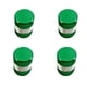 thumbnail image 2 of 8pcs Casquillos de Válvula de Rueda Llanta Cubierta Puerto de Aire + Rojo para Vehículos shamjiam Cubiertas de la válvula de la válvula de la cubierta del casquillo de la válvula del coche, 2 of 8