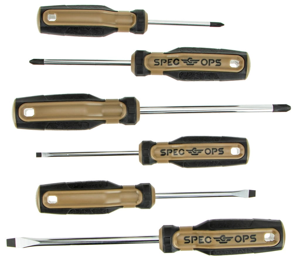 Spec Ops Screwdriver Set 6Pc