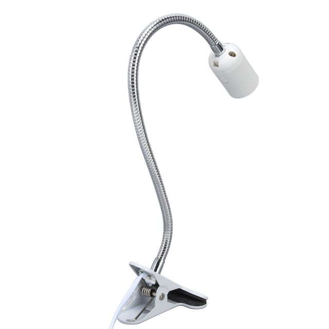 Soporte De Lámpara De Escritorio Flexible De Aluminio Resistente Con Ajustable De 360 Grados, Para Bombilla E27/E26, Ideal Para Oficina, Dormitorio,