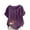 ❉252-Purple, variant on Junur Cotton Linen Tops for Women Loose Fit Casual Roll Up Short Sleeve T-Shirt Trendy Cute Floral Print Blouse 2026 Summer