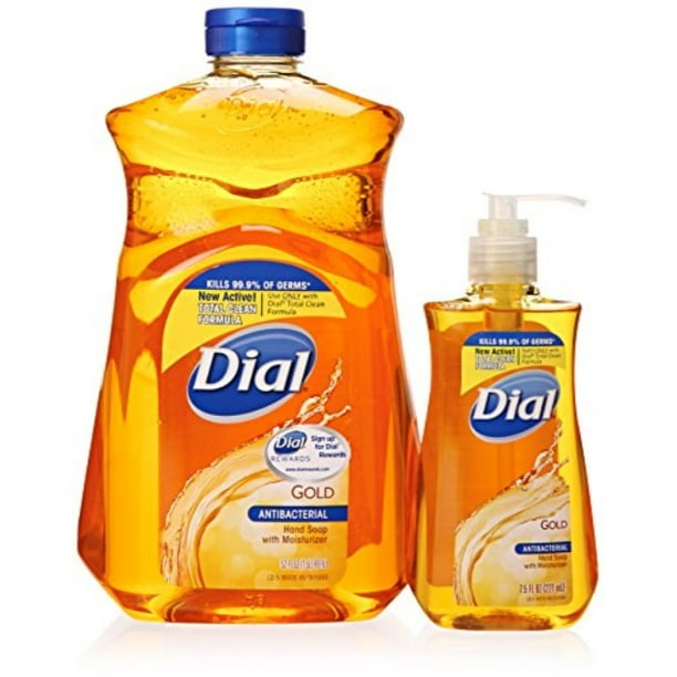 dial gold antibacterial liquid soap with moisturizer, 7.5 ounce pump