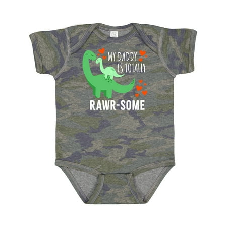 

Inktastic My Daddy is Totally Rawr-Somme Dinos Gift Baby Boy or Baby Girl Bodysuit