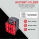 thumbnail image 4 of 10 Pack Battery Holder for Milwaukee for M18 18V Battery Wall Mount Batteries Storage for Work Van Shelf Toolbox, 4 of 5