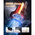 thumbnail image 4 of Bombillas LED HIKARI 2025 20000LM 9005 HB3 45 W 6000 K, paquete de 2, 4 of 6