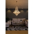 thumbnail image 6 of Denest French Empire Dimmable 9 Light K9 Crystal Kitchen Home Office Flush Mount Ceiling Light Fixture, 6 of 15