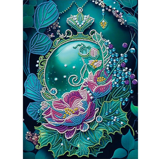 Diamante Pintura 5D DIY Parcial Forma especial Taladro Flor Decoración del hogar (9) Hugtrwg Para estrenar